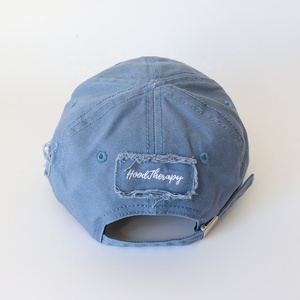 قبعة داد غير مهيكلة بتصميم قديم الطراز مطرزة حسب الطلب بالجملة، قبعة كاجوال أوروبية ويابانية بمظهر متهالك للشتاء - Product Image 4