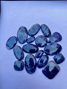 อัญมณีทรงหลวมสีฟ้าธรรมชาติขัดเงาเรียบสำหรับการทำเครื่องประดับและให้เป็นของขวัญแก่ผู้หญิง - Product Image 2