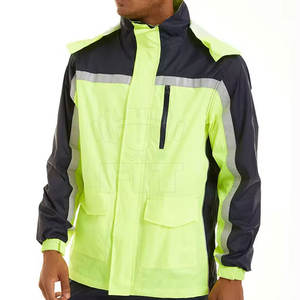 Meilleure vente Veste d'hiver pour homme Vêtements de sécurité en polyester réfléchissant respirants haute visibilité avec logo OEM personnalisable Nouvelle arrivée - Product Image 2