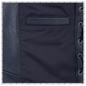Chaleco de cuero para hombre de alta calidad, duradero, con estilo, protector para motocicleta, Chaleco de cuero para motocicleta, protector de alta durabilidad - Product Image 5