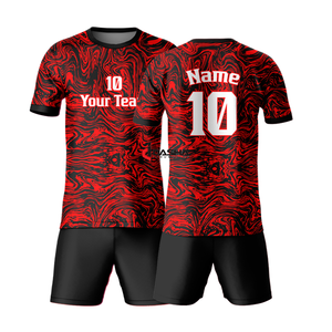 Uniforme de football personnalisé sublimé de haute qualité maillot de football de football vêtements de sport respirants par sublimation en gros pour hommes - Product Image 3