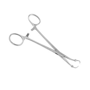 Pince à serviette de laboratoire Roeder en acier inoxydable, manuelle, réutilisable, instrument chirurgical pour cliniques et établissements de santé - Product Image 1