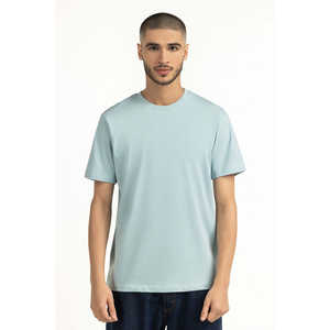 เสื้อยืดโอเวอร์ไซส์ทรงปกติ MN-TS-SS25-317 ผ้าเจอร์ซีย์ 280 กรัม พิมพ์ลายกราฟิกแบบกดอัด มีฉลากสั่งทำได้ วิธีการพิมพ์ DTG และสกรีน - Product Image 4