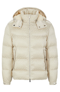 แจ็กเก็ตขนเป็ดเนื้อหนาสำหรับผู้ชายมีซิปพิมพ์ลายกันน้ำกันลมกันลมกันลมสำหรับฤดูหนาว - Product Image 5