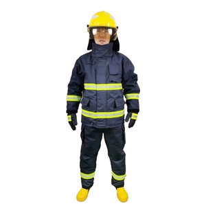 Traje de bombero de alta calidad, 4 capas, Meta Aramida, ignífugo, impermeable, ropa de seguridad. - Product Image 2