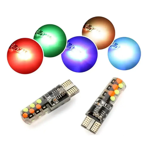 Ampoule LED T10 W5W 194 168 W5W 5050 SMD pour voiture, éclairage de lecture, lampe à coin pour automobiles, ampoule LED RGB avec télécommande - Product Image 3