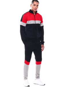 Nouveaux survêtements pour hommes 2023 24 hommes survêtement ensembles fermeture éclair col montant costume de sport Jogging Fitness hommes vêtements - Product Image 6