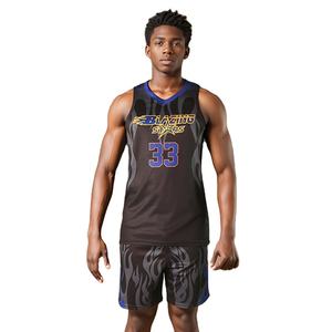 Uniforme de Baloncesto Unisex Profesional con Diseño Sublimado, Transpirable, Antibacterial, de Secado Rápido, Talla Grande, Hecho en Pakistán - Product Image 1