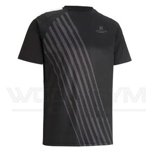 Camisetas Lisas de Manga Corta con Logotipo Personalizado, Colores Sólidos, para Hombre, Secado Rápido, Estilo Casual, Últimas Tendencias - Product Image 5