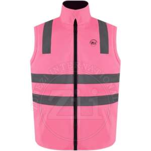 Veste de sécurité d'hiver haute visibilité réfléchissante, classe 2, multi-poches, pour travaux de construction, bicolore, avec flash LED, 5XL - Product Image 4
