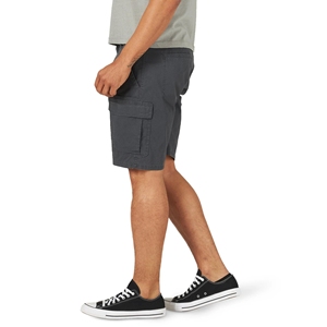 <b>Men's</b> High Street Loose-Fit Cargo <b>Shorts</b> Solid 6XL Multiple Utility Pockets Breathable Quick Dry <b>Elastic</b> <b>Waistband</b> Customizable - Product Image 3