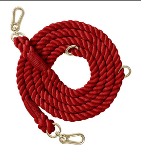 Stone Grey Organic Cotton Rope <b>Dog</b> <b>Leash</b> Pet Supplies Accessory Customized Colored Cotton Rope Handmade <b>Dog</b> <b>Leash</b> Pet <b>Leash</b> Set - Product Image 2