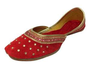 Calzado Plano Khusa de Alta Calidad para Mujer de Pakistán, Zapato Cómodo y Ligero Hecho en Pakistán - Product Image 6