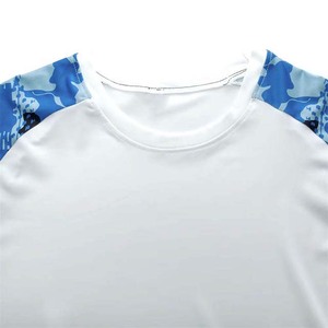 Venta al por mayor de camisas de pesca de manga larga con logotipo personalizado impreso transpirable protección solar poliéster Spandex sublimación diseño sólido - Product Image 2