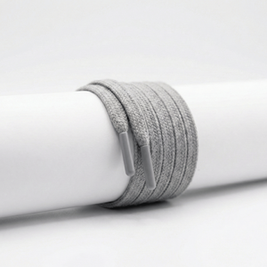 Wholesale <b>Adjustable</b> Flat 8mm PP Sport Shoelaces | Custom Logo Eco-Friendly Plastic OEKO-TEX Certified Lead-Free Durable Cord - Product Image 2