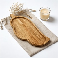 Holz-Servierplatte Neuerscheinung Holz-Serviertablett für Hotel- und Restaurantnutzung Dessertteller