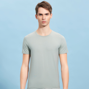 T-shirts d'été pour hommes de haute qualité 100% coton respirant et imprimé décontracté O Neck Design avec coupe ample et manches courtes - Product Image 1