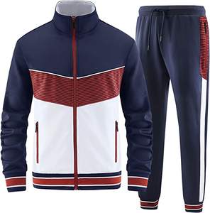 Conjunto Deportivo de Invierno Personalizado de Alta Calidad para Hombre, Estilo Urbano, Estampado Sólido, 100% Algodón, Transpirable y Ligero - Product Image 1