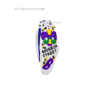 ที่คาดผมลูกปัด Mardi Gras กำหนดเอง | อุปกรณ์แต่งผมตามเทศกาล OEM ผู้ผลิตอินเดีย | ขายส่ง Headwear 2025 - Product Image 6