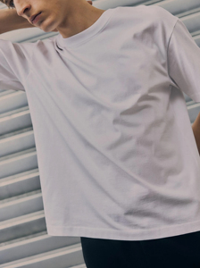 T-Shirt Homme Hip Hop Surdimensionné à Épaules Gouttes en Coton Respirant Street Wear Impression Personnalisée Tissé Col O Poids Lourd Vierge - Product Image 2