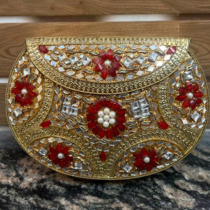 Bolsos de Mano Elegantes de Metal con Mosaico para Mujer, Bolsos Cruzados, Bolsos de Maquillaje, Bolsos Hechos a Mano con Estilo, Bolsos Personalizados de Alta Calidad al por Mayor - Product Image 2