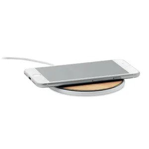 DESPAD Chargeur sans fil écologique en bambou et organisateur de bureau/tiroir pour gadgets - Product Image 4