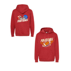 100% Polyester Matériel Fait Football Américain Hoodies Conception Unique Football Américain Hoodies à Vendre Service OEM - Product Image 1