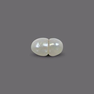 Perles d'eau douce naturelles Basra Pearl 2,72 carats, couleur blanc rose, taille 5-6 mm - Product Image 2