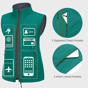 Gilet en Softshell de Haute Qualité pour Femmes Nouveau Style Mode Vêtement d'Hiver Taille Adulte Bonne Quantité Gilet en Softshell pour Femmes - Product Image 4