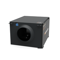 Système HRV/ERV haute capacité 2700m/h pour usage extérieur en milieu hospitalier, filtration HEPA H13, purificateur d'air électrostatique lavable, plafond
