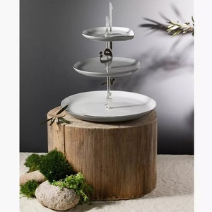 Wood and Resin Cake Stand Elegant Decorative <b>Dessert</b> Stand for Wedding Birthday Party and Modern Home Kitchen Use From India - Product Image 2