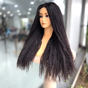 Perruques de Qualité Supérieure, Magnifiques, en Cheveux Humains Véritables, 100% Cheveux Humains Vietnamiens, Lisses Crépus, Couleur Personnalisable, Perruque avec Closure 2025 - Product Image 1