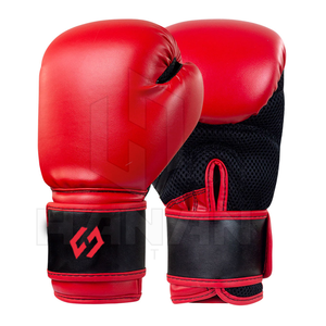 Guantes de boxeo personalizados recién llegados-Guantes de PU Guantes personalizados con diseño de Palma de malla transpirable, de Pakistán a bajo precio - Product Image 1