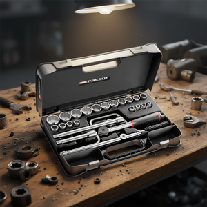 Juego de Llaves de Tubo Facom de 1/2'' Pulgada y 12 Puntas, 25 Piezas, Categoría de Producto: Llaves de Tubo - Product Image 3