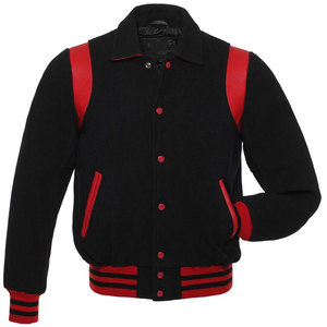 Chaqueta universitaria de lana resistente para hombre, chaqueta de invierno transpirable para hombre, opciones de color personalizado, precio de fábrica - Product Image 3