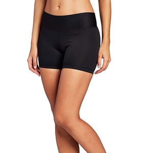 Short d'entraînement de gymnastique taille haute pour femme, élégant, polyester, spandex, logo personnalisé, prix d'usine - Product Image 6