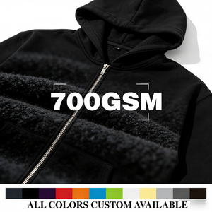 Chaquetas de Lona 100% Algodón con Forro Acolchado, Chaquetas de Trabajo para Hombre con Bolsillo con Cremallera - Product Image 6