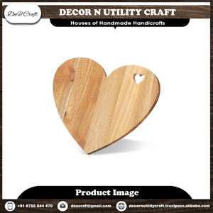 Planche à découper en bois d'olivier et de mangue écologique, fabriquée à la main, plateau, gravure à la main naturelle, bloc de découpe de cuisine pour la cuisine - Product Image 3