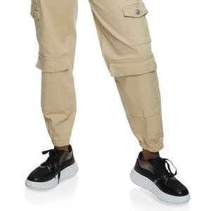 กางเกงคาร์โก้ผู้หญิงไซส์ใหญ่พิเศษพร้อมกระเป๋า - Product Image 5