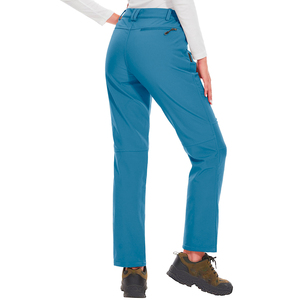 Pantalones Softshell para mujer, servicio personalizado OEM, resistentes al agua, gran oferta, pantalones Softshell cómodos de alta calidad para mujer - Product Image 2