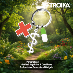 Portachiavi e Moschettoni Personalizzabili 'Get Well', Gadget Promozionali Personalizzabili - Product Image 3