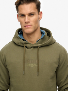 Wholesale Custom Logo Cotton Blended Heavy Weight Fleece Hoodie for Men Hot Products Basics Plain Hoodie Design - Product Image 4