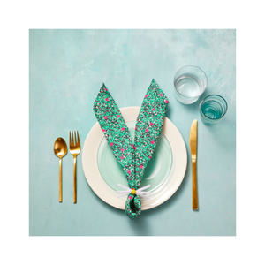 Servilleta de Algodón de Lujo Azul Marino de 16x16 Pulgadas y 250 Hilos con Diseño Floral Personalizado, Ideal para Servicio de Buffet en Hoteles, Exportación y Venta al por Mayor - Product Image 6