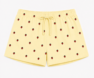 Ensemble pyjama décontracté 2 pièces tricoté pour femme, haut sans manches et short au-dessus du genou, tenue d'intérieur confortable, prix raisonnable, service OEM - Product Image 6