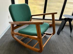 Chaise à bascule convertible faite à la main ED douce et portable durable pour salon appartement salle à manger hôtel villa entrepôt utilisation - Product Image 5