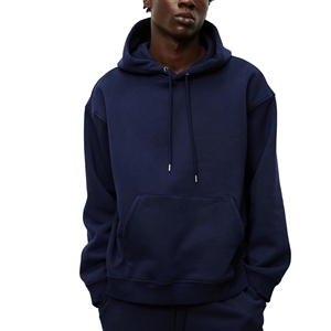 Sudadera con capucha de lana con cremallera y logotipo personalizado unisex, ropa de calle básica de mezcla de algodón de alta calidad para hombres y mujeres - Product Image 5