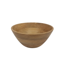 Ensaladera de diseño moderno, cuenco redondo de madera para comida de gran calidad, vajilla de la más alta calidad, cuenco para servir frutas de la India - Product Image 5