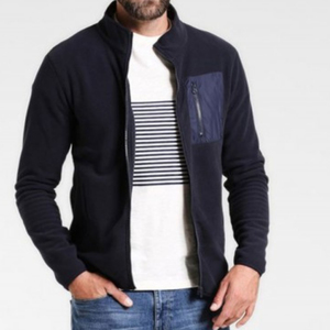 Chaquetas de lana de algodón y poliéster para hombre, ropa de abrigo cómoda y cálida teñida Lisa para Otoño Invierno y moda al aire libre - Product Image 5