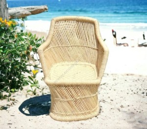 Chaise élégante en rotin de bambou tissé écologique au meilleur prix pour le salon, le jardin, la pelouse et la terrasse, le balcon et le restaurant - Product Image 4