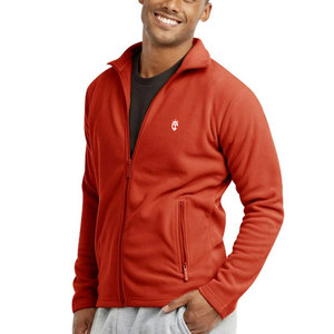 Veste polaire pour homme, saison hivernale, directement de l'usine, séchage rapide, respirante, coupe-vent, col montant, couleurs personnalisées, style urbain - Product Image 2